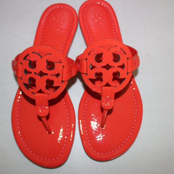 TORY BURCH MILLER NAPLAK SANDALS FLIP FLOPS SAMBA - Picture 7 of 8